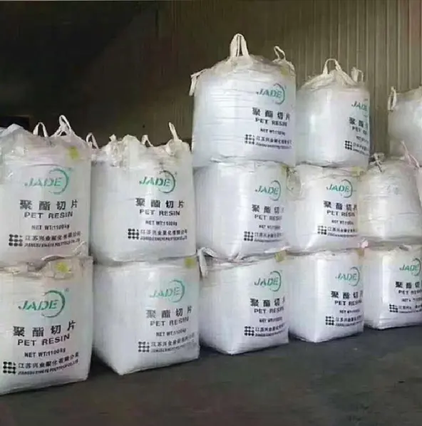 Manufacturer Price Plastic Raw Materials Bottle Grade White Virgin Chips Polyethylene PET Granules Resin vi0.8
