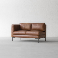 Canapé multi-places en cuir Chesterfield tufté de qualité supérieure pour salle à manger, école de villa-pour meubles de restaurant d'hôtel à domicile