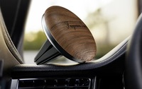 Diffuseur d'arômes de voiture en alliage d'aluminium massif et bois, clip de ventilation, désodorisant métal-bois pour voiture