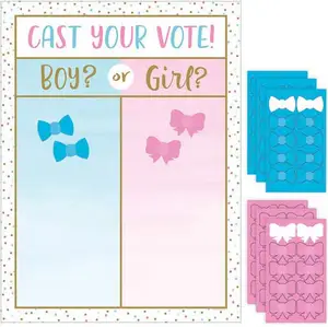 Juegos de Baby Shower para niños y niñas, suministros de fiesta para el género, Ideas de lanzamiento de tus citas, juegos para mostrar el género