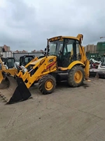 JCB 3CX à vendre, Caterpillar a utilisé la chargeuse-pelleteuse en Chine a utilisé la rétro pelle cat 416 420