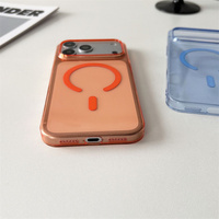 Étui magnétique transparent ultra-fin de luxe pour iPhone 18 Pro Max 13 14 15 16 17 Pro, protection antichoc pour téléphone