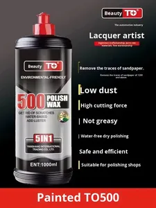 Qimei Agent de polissage 5-en-1 pour réparation des rayures de voiture, élimination des taches et restauration de la peinture et des surfaces miroir, liquide 1kg, 3 ans - Product Image 2