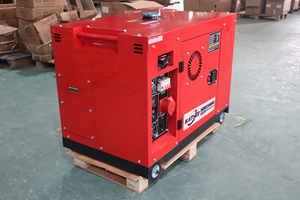 Generador Portátil Silencioso de Gasolina KATHER MCG4500S, Alternador 100% Cobre, 1/3 Fases, 3-20kw, 50/60Hz, Arranque Remoto/ATS, Súper Silencioso - Product Image 3