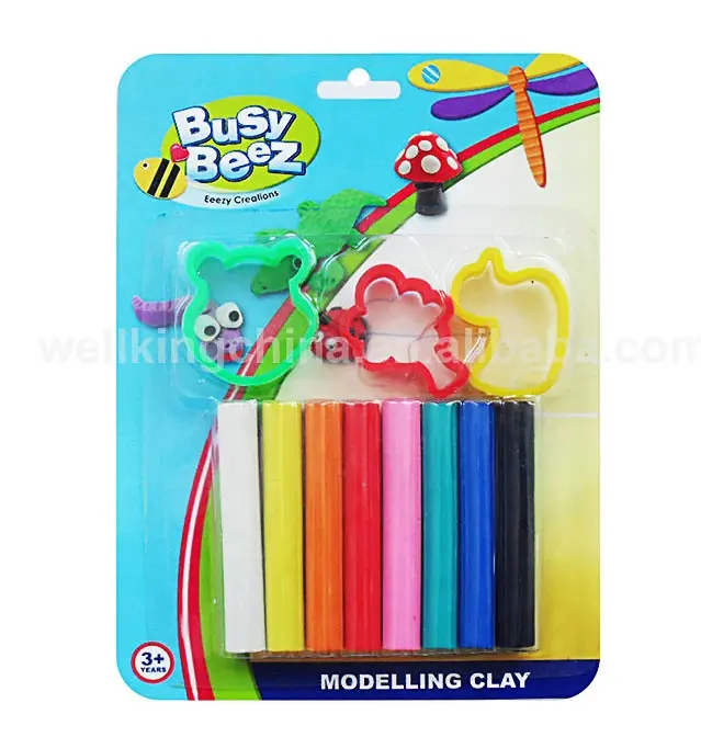 Milieuvriendelijke Safe Kids Magic Plasticine Klei Mal Speelgoed Kit Niet Giftig Diy Zachte Boetseerklei Set