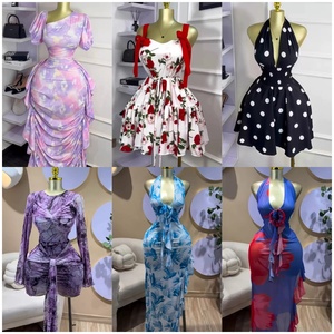 Vestidos de <span class=keywords><strong>Fiesta</strong></span> Elegantes para Mujer, Colección Verano 2026, Marca Mew Mix, Ropa Brillante al por Mayor para Damas - Product Image 3