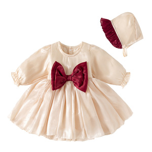 Vestito da Bambina Stile Principessa all'Ingrosso, Tessuto di Alta Qualità, <span class=keywords><strong>Elegante</strong></span> e Adorabile Body per Neonata, Tutina Personalizzata - Product Image 5