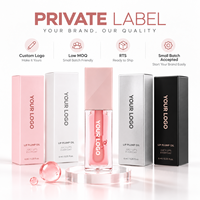 Huile à lèvres repulpante RTS 6ml, hydratante, brillance intense, gloss teinté, faible MOQ 2 pièces, vente en gros, logo personnalisé