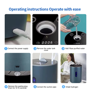 Draagbare Mini Kleine Waterstofgenerator 150ml 225ml Waterstof Zuurstof Inhalator Machine Bureau Groot Scherm Eenvoudig in Gebruik - Product Image 6
