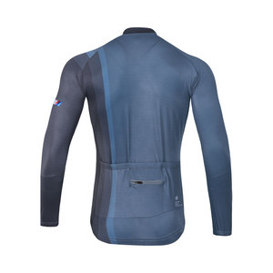 Haut de cyclisme à manches longues multifonctionnel et personnalisable, avec protection UV, respirant, pour le printemps et l'automne - Product Image 3