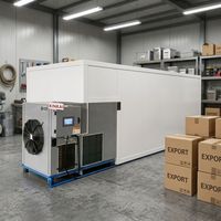 Gemeenschappelijke warmtepompdroger voor coöperatieve mango- en bananenverwerking, 350 kg, gedeeld gebruik model