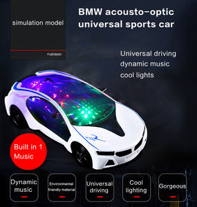 Мини 1:64 литая электрическая игрушечная машинка красочная легкая музыка с универсальным колесом пластиковая игрушка для езды с аккумулятором - Product Image 5
