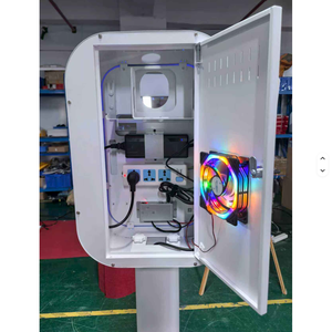 Cabina de Fotos Instantánea Portátil YPT Photomaton <span class=keywords><strong>para</strong></span> iPad, Smartphones y Cámaras SLR - Metálica, con Wi-Fi, Bluetooth e Impresión Autoservicio - Product Image 5