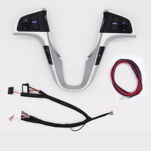 96700-1R0304X pour Hyundai Accent (Verna) 2011-2015 : Boutons <span class=keywords><strong>de</strong></span> volant <span class=keywords><strong>de</strong></span> remplacement pour l'installation du régulateur <span class=keywords><strong>de</strong></span> vitesse et du Bluetooth - Product Image 3