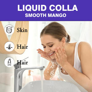 OEM fabbrica idrolizzato collagene liquido orale con vitamina C biotina selenio integratore di acido ialuronico salute dei capelli e delle unghie della pelle - Product Image 4