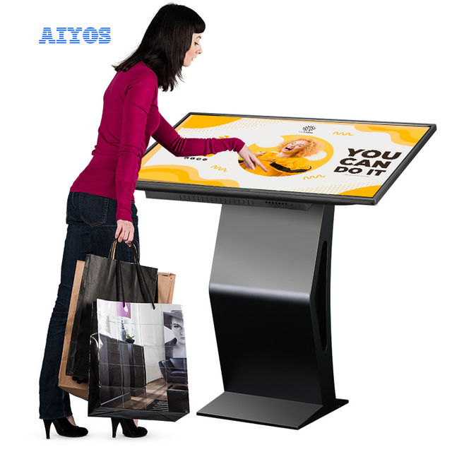 Horizontal Interactive Table Touch Screen Smart Table LCD Multi Touch Display Touch Screen Kisok