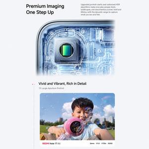 Smartphone 5G <span class=keywords><strong>Xiaomi</strong></span> <span class=keywords><strong>REDMI</strong></span> <span class=keywords><strong>Note</strong></span> 17 <span class=keywords><strong>Pro</strong></span> au design populaire, 8 Go + 128 Go, écran AMOLED 6,83 pouces 120 Hz, processeur Octa Core, avec charge rapide - Product Image 4