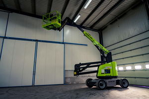 Piattaforma aerea ecologica <span class=keywords><strong>Zoomlion</strong></span> ZA14JE 16m | Carico 230kg, Zero emissioni e bassa rumorosità - Product Image 4