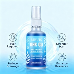 Marca Privada, Spray <span class=keywords><strong>de</strong></span> Suero Capilar con Péptidos <span class=keywords><strong>de</strong></span> Cobre GHK-Cu AHK-Cu <span class=keywords><strong>de</strong></span> 50 ml, Biotina, Tratamiento Anticaída del Cabello, Cuidado del Cuero Cabelludo, Tratamiento <span class=keywords><strong>para</strong></span> el Crecimiento del Cabello, OEM - Product Image 3