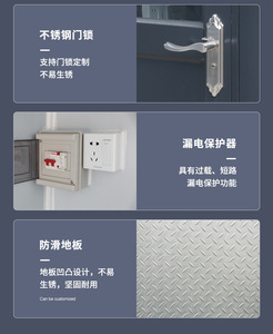 Cabine de sécurité en structure acier sur mesure, prête à l'emploi, mobile, pour extérieur, poste de garde communautaire, poste de sentinelle - Product Image 1