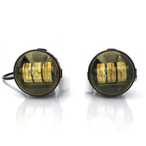 Luces antiniebla LED para Nissan H7 6500 Lm 55W lente dorada 12V par - Product Image 1