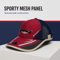 Topi Baseball 6 Panel 100% Katun, Dapat Disesuaikan, Unisex, Kanvas, Bordir, Warna Solid, untuk Olahraga dan Perjalanan