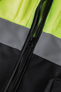 Chaleco DE SEGURIDAD reflectante unisex de alta visibilidad con múltiples bolsillos para trabajos de construcción - Product Image 4