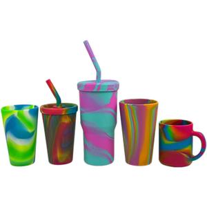 <span class=keywords><strong>Gobelet</strong></span> <span class=keywords><strong>pliable</strong></span> en silicone de qualité alimentaire pour usage quotidien, portable et pratique, idéal pour les festivals, avec logo <span class=keywords><strong>personnalisable</strong></span> - Product Image 2