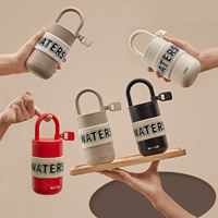뜨거운 제품 300ml 스테인레스 스틸 이중벽 진공 보온 물병 넓은 뚜껑 BPA 무료 스트레이트 컵 디자인 누출 방지