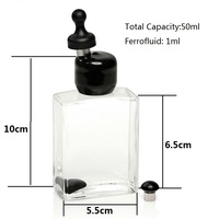Ferrofluid kualitas tinggi cairan magnetis/musik tahan air pelumasan halus cairan magnetik 10nm dengan kinerja stabil