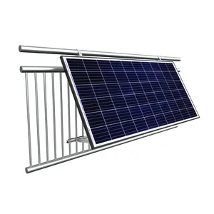 Solarmodul halterung วงเล็บอลูมิเนียมปรับมุมได้สำหรับระเบียงพลังงานแสงอาทิตย์