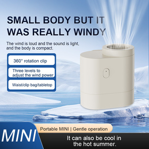 Usine directe chapeau parapluie taille col multi-positions Clip Logo personnalisé apparence emballage Clip-On Portable taille <span class=keywords><strong>ventilateur</strong></span> - Product Image 6