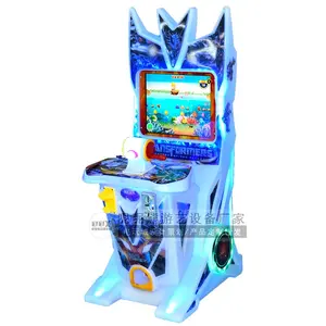 Amusement center video kids games coin operated fishing game machine