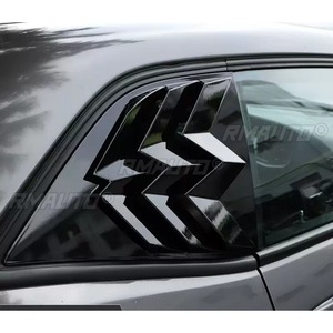 Car Side Rear <b>Window</b> Louver Shutter <b>Cover</b> for Dodge Challenger 2010 Body Kit Car Accessories - Product Image 3