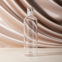 Bouteilles d'eau en verre transparent Oshow, écologiques, avec bouchon en liège, design mignon, verre borosilicate, vente en gros