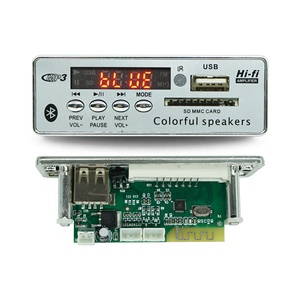 Bộ Mô-đun Loa <span class=keywords><strong>Bluetooth</strong></span> Máy Phát MP3 Thẻ <span class=keywords><strong>SD</strong></span> Bảng Mạch Giải Mã Mạch PCB Radio FM Cho Xe Hơi 12V - Product Image 2