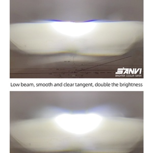 Faros Delanteros LED Sanvi Actualizados de 3 Ojos para Hilux, Lámpara Delantera LED 2020-2024 - Product Image 6