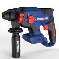 Marteau perforateur rotatif sans fil électrique multifonction industriel 6200 BPM pour béton, moteur sans balais, pour bricolage