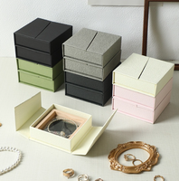 Boîte d'emballage rigide personnalisable, estampillée, écologique, étanche, pour emballages cadeaux ou cadeaux promotionnels