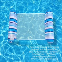 Flotteurs gonflables pour piscine, design fleur tropicale, matériau PVC, chaise flottante pour piscine, hamac aquatique, radeau pour piscine