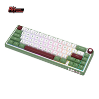 Royal Kludge RK R65 Keyboard Mekanis Keyboard Berkabel 66 Tombol RGB Backlit Keycap PBT Hot Swap Hadiah Keyboard Gamer