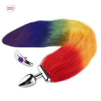 Plug anal en forme de queue de chat, plug anal en métal, jouet sexuel amusant pour femme, vente chaude