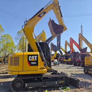 Excavatrice Caterpillar d'occasion 95% neuve à bas prix, modèle 308E2, 8 tonnes, fabriquée au Japon, avec certifications EPA/CE, à vendre. - Product Image 2