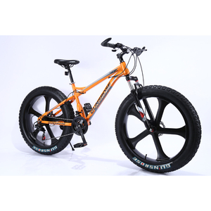 <span class=keywords><strong>Bicicleta</strong></span> de Montaña al por Mayor con Suspensión Completa, Descenso, 26 Pulgadas, 21 Velocidades, Cuadro de Acero, Llantas de Aleación de Aluminio, <span class=keywords><strong>Bicicleta</strong></span> de Nieve y Playa con Neumáticos Gruesos - Product Image 3