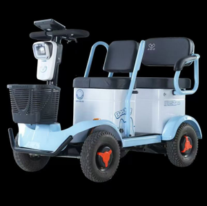 Scooter Eléctrico Todoterreno de 4 Ruedas con 3-4 Asientos, Largo Alcance de 50-70 km, Diseño Resistente para Exteriores, para Adultos y Personas Mayores - Product Image 3