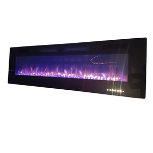 Meilleur <span class=keywords><strong>prix</strong></span> 42 "<span class=keywords><strong>cheminée</strong></span> électrique encastrée panneau <span class=keywords><strong>de</strong></span> verre mural insérer 220v 3d foyer électrique pour chauffage <span class=keywords><strong>de</strong></span> pièce - Product Image 2