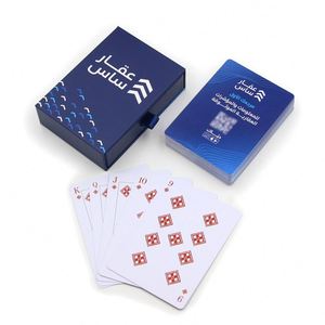 Baraja de Póker de Alta Calidad con Diseño Personalizado, Material Duradero de PVC, Papel y Plástico, Cartas de Juego Personalizadas - Product Image 1