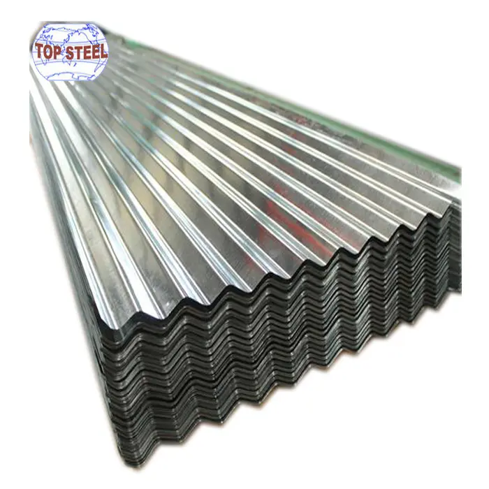 Hojas de acero galvanizado corrugado prepintado Plate1.2mm Espesor Gi Placa Hoja de metal galvanizada precio por tonelada