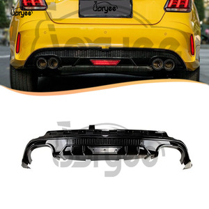 2025 lumière LED diffuseur de pare-chocs arrière tuyau d'échappement en Fiber de carbone BodyKit Tuning accessoire pour <span class=keywords><strong>MG</strong></span> 5 MG5 2024- 2021 ROWE I5 pièces de voiture - Product Image 2