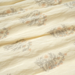 Tela de verano estampada, suave al tacto, de rayón, nailon, crepé, challie, con textura arrugada, para confección de vestidos. - Product Image 6